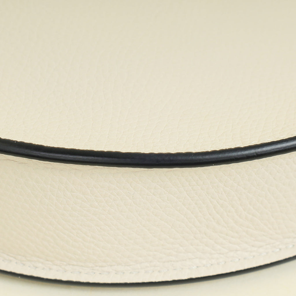 Valentino Light Ivory VLogo Signature Mini Hobo Bag