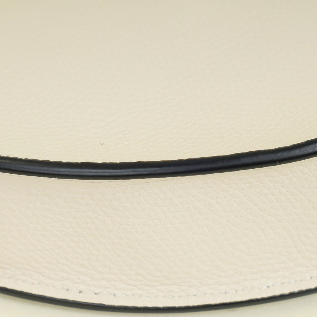 Valentino Light Ivory VLogo Signature Mini Hobo Bag