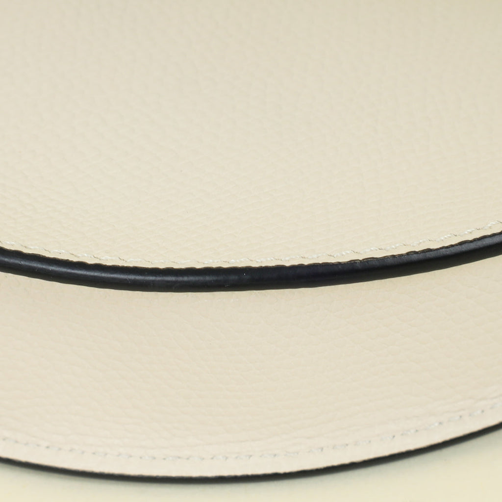 Valentino Light Ivory VLogo Signature Mini Hobo Bag