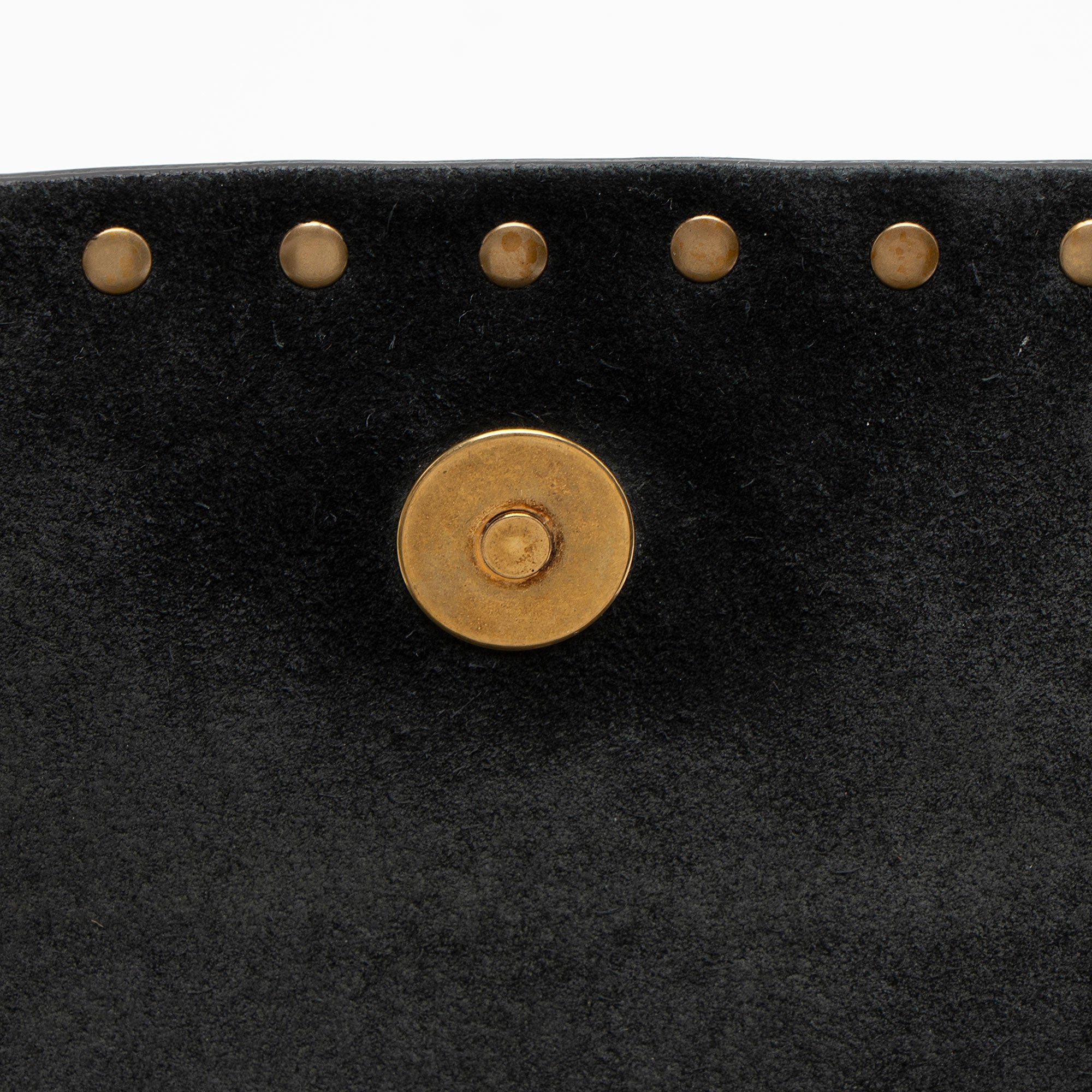 Valentino Calfskin Beaded Rockstud Clutch