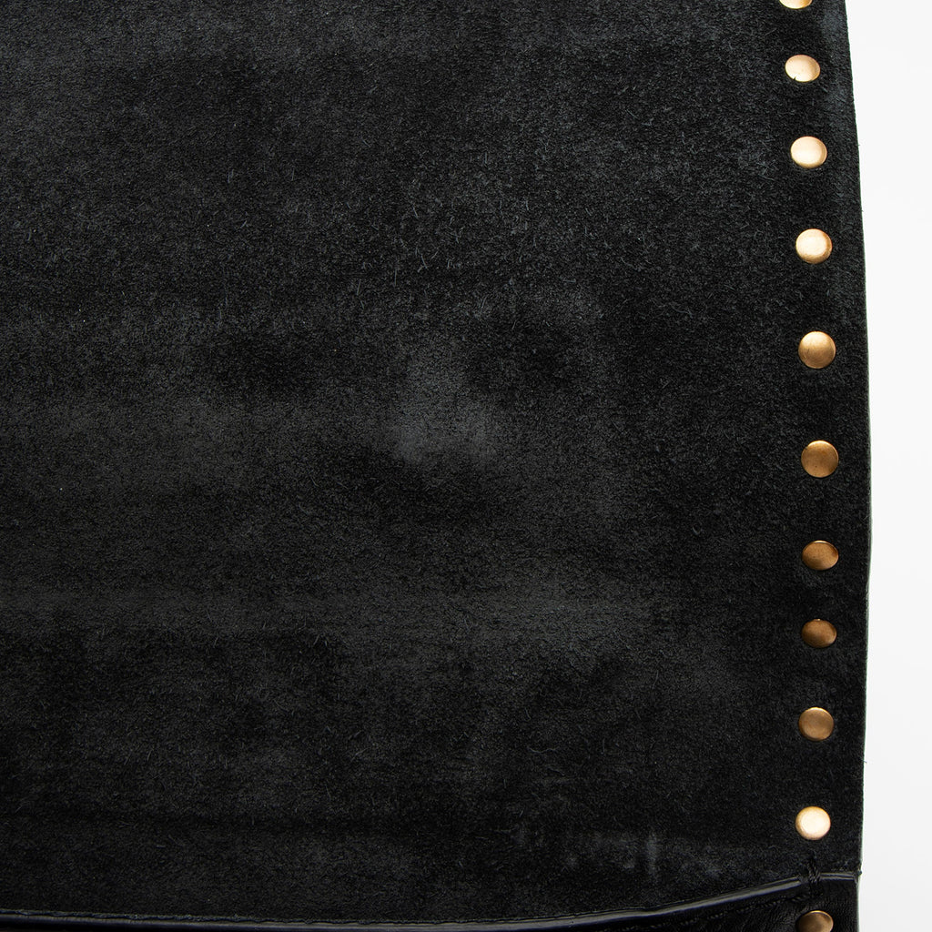 Valentino Calfskin Beaded Rockstud Clutch