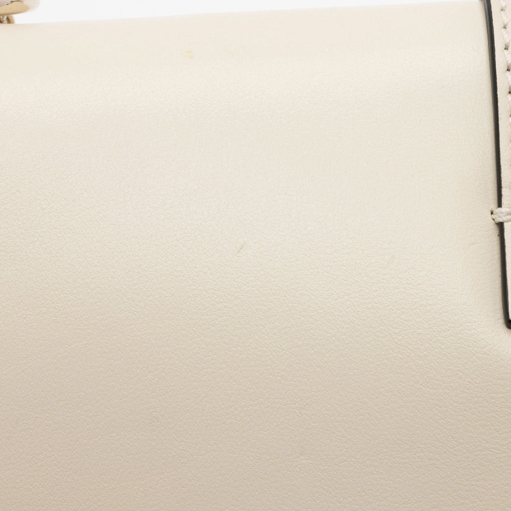 Valentino Calfskin Glam Lock Medium Shoulder Bag (SHF-FkE6xo)