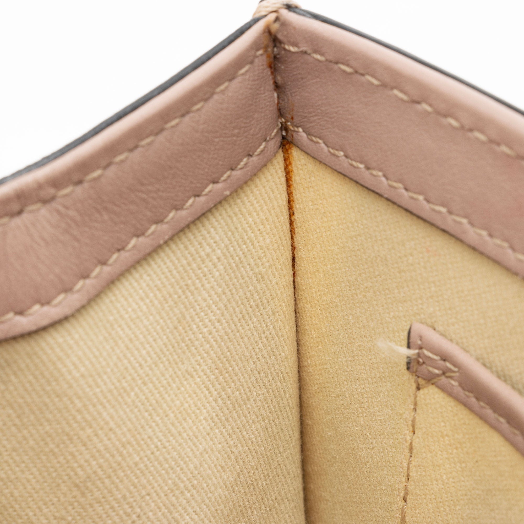 Valentino Calfskin Glam Lock Small Shoulder Bag
