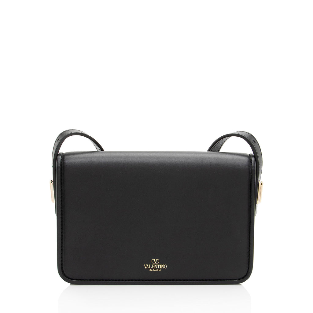 Valentino Calfskin Letter Small Shoulder Bag