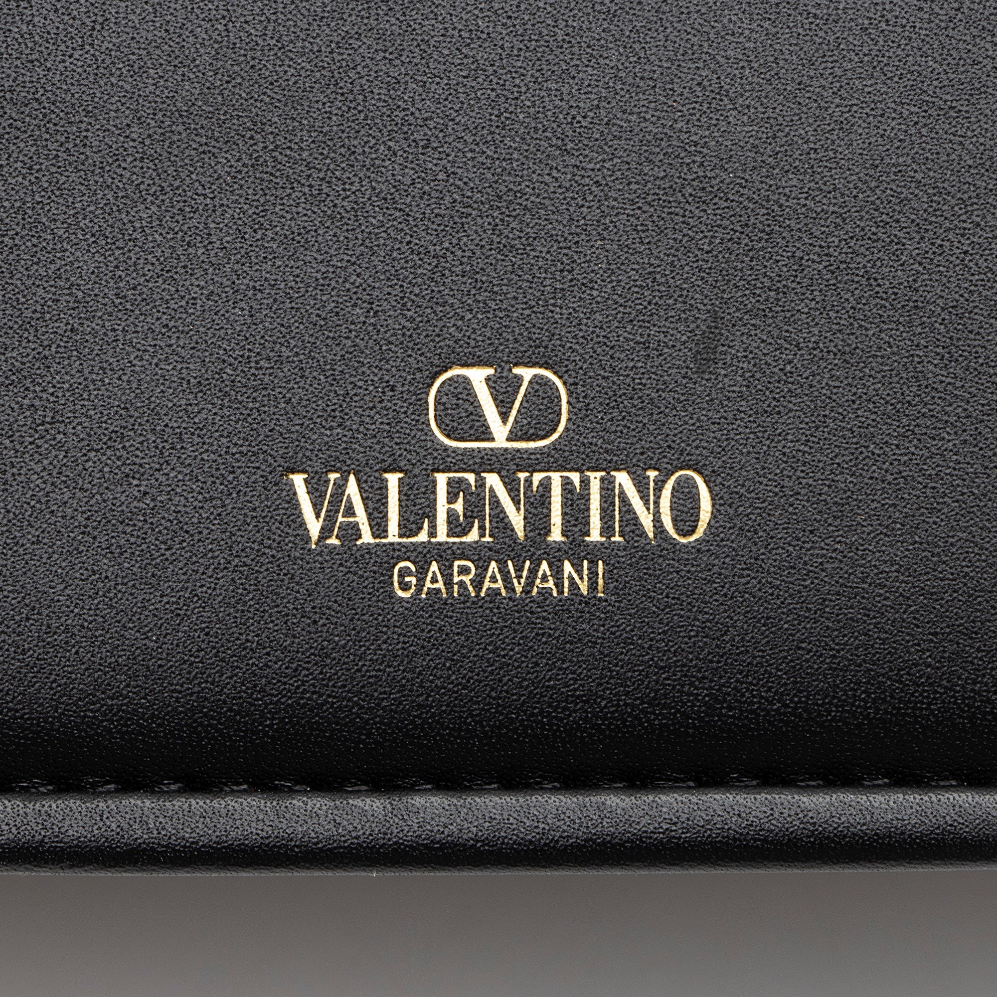 Valentino Calfskin Letter Small Shoulder Bag