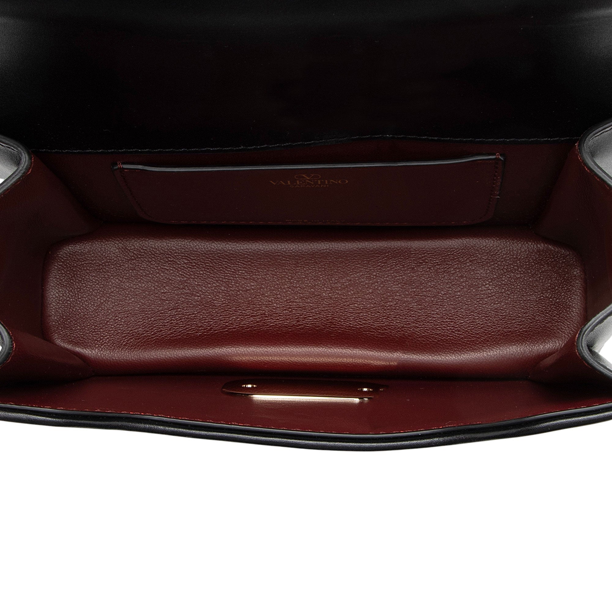 Valentino Calfskin Letter Small Shoulder Bag