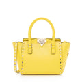 Valentino Calfskin Rockstud Double Handle Mini Tote (SHF-8c9L8s)
