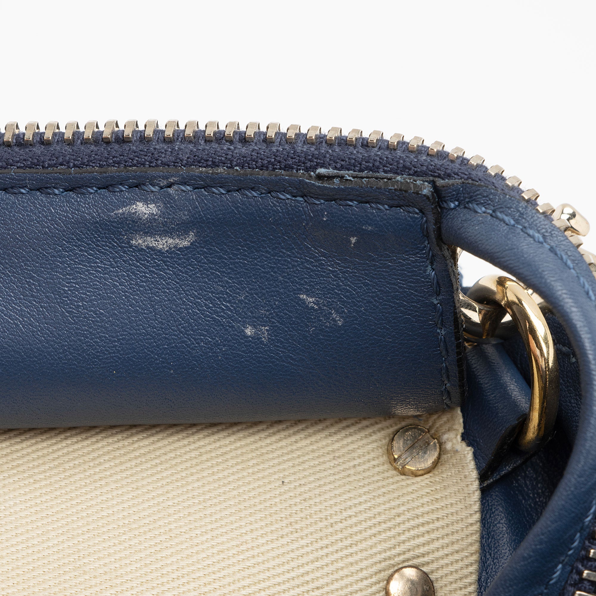 Valentino Calfskin Rockstud Double Handle Small Tote (SHF-WyhIHB)