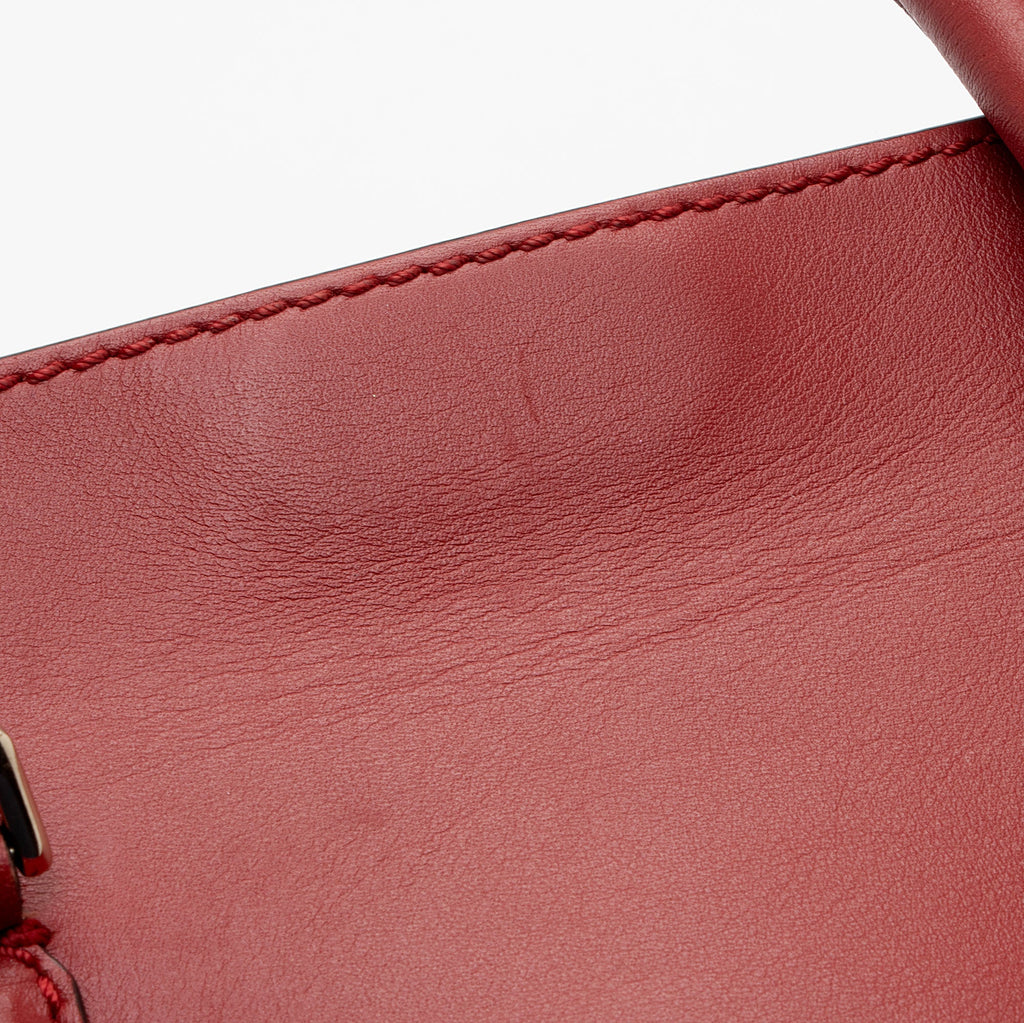Valentino Calfskin Rockstud Double Handle Small Tote