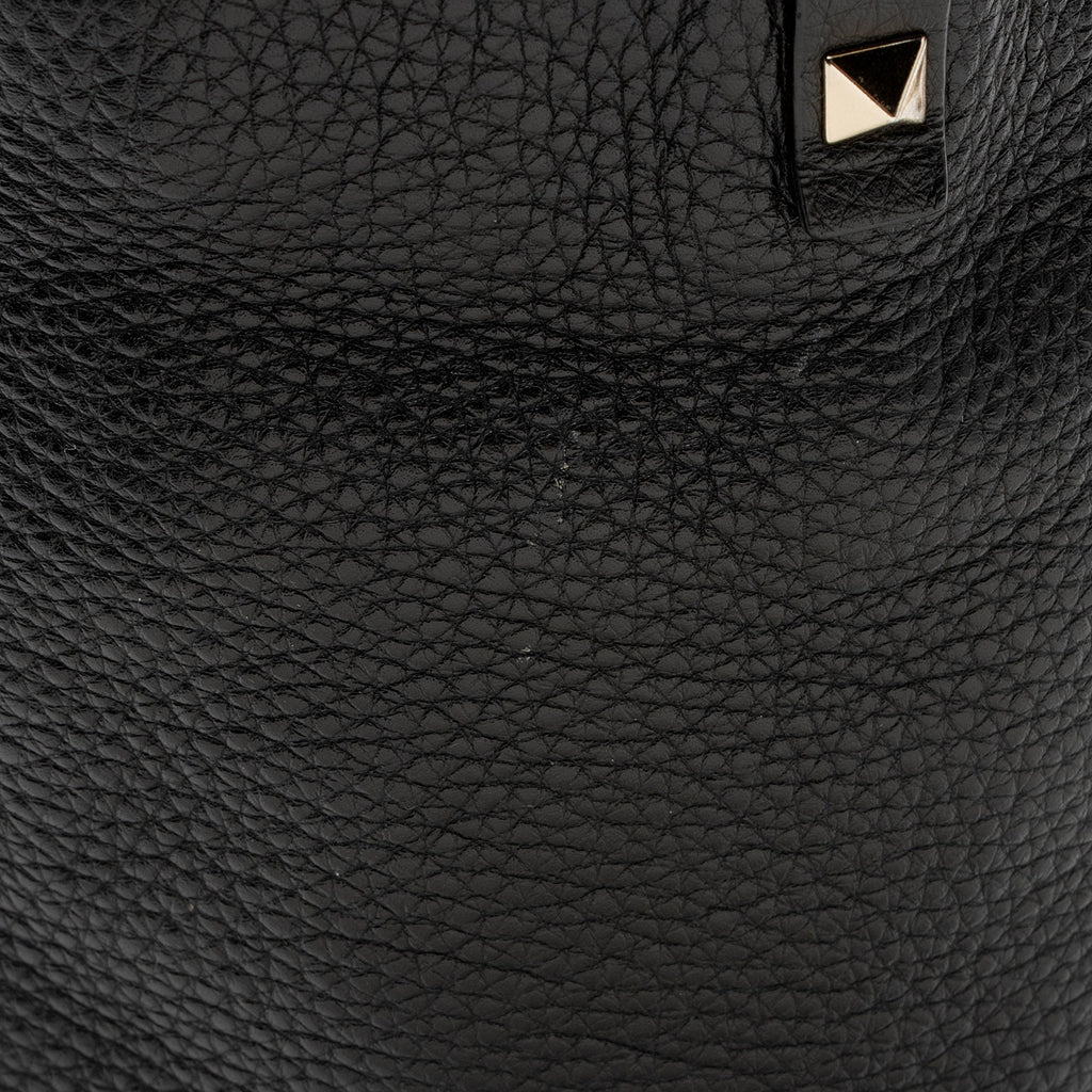 Valentino Calfskin Rockstud Medium Reversible Tote
