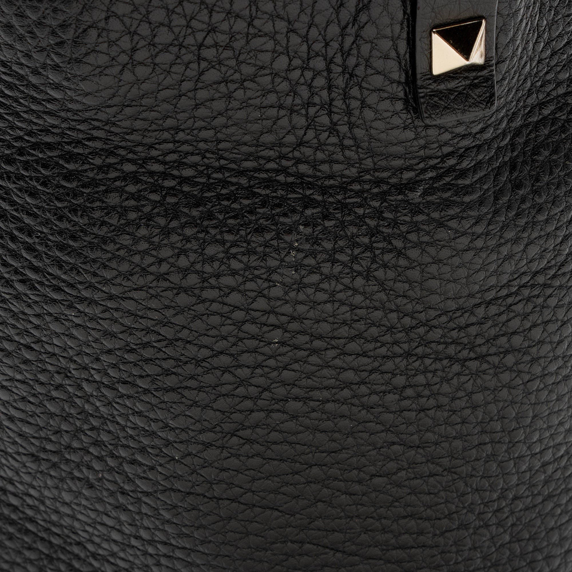 Valentino Calfskin Rockstud Medium Reversible Tote