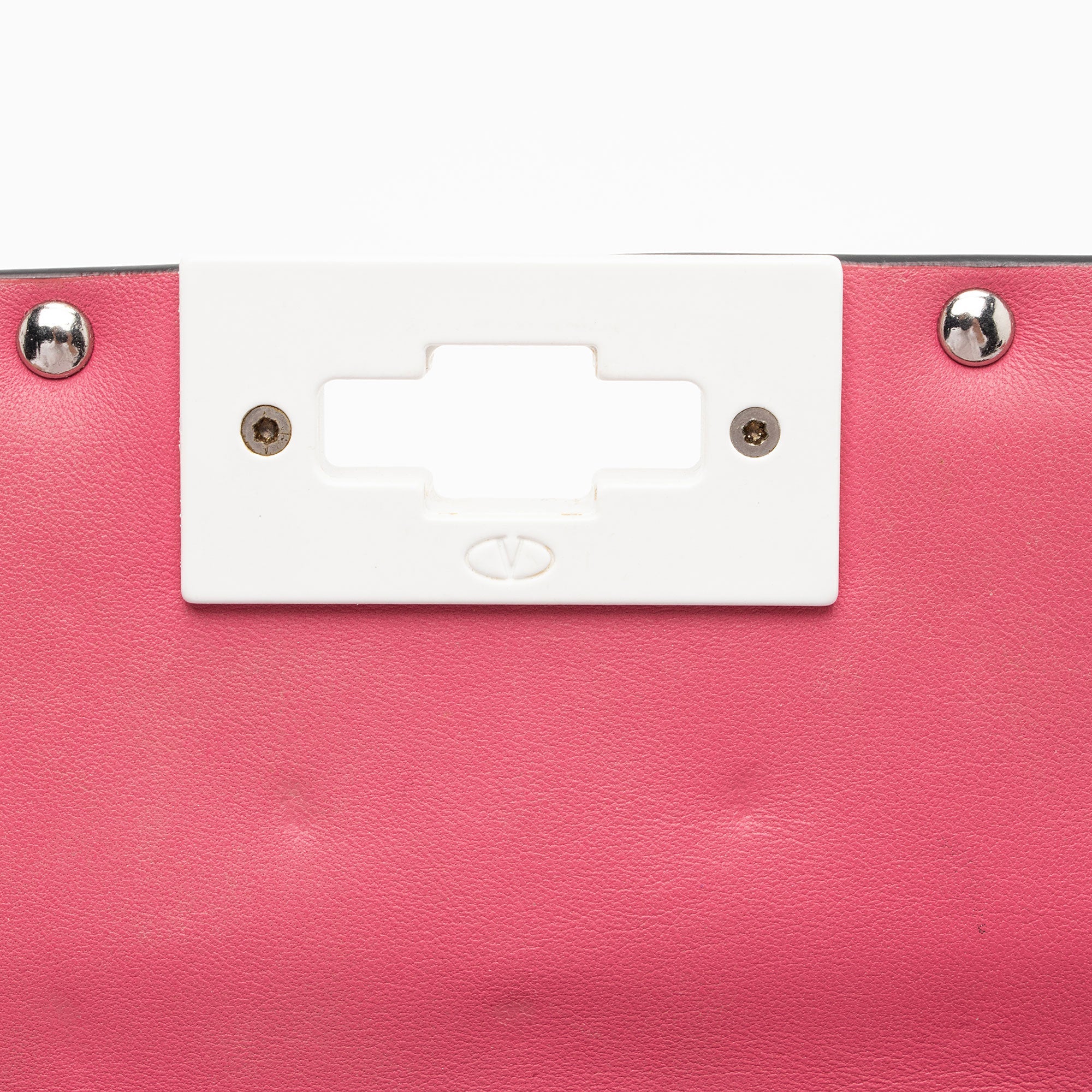 Valentino Calfskin Rockstud Spike Up Shoulder Bag (SHF-FvKLYe)