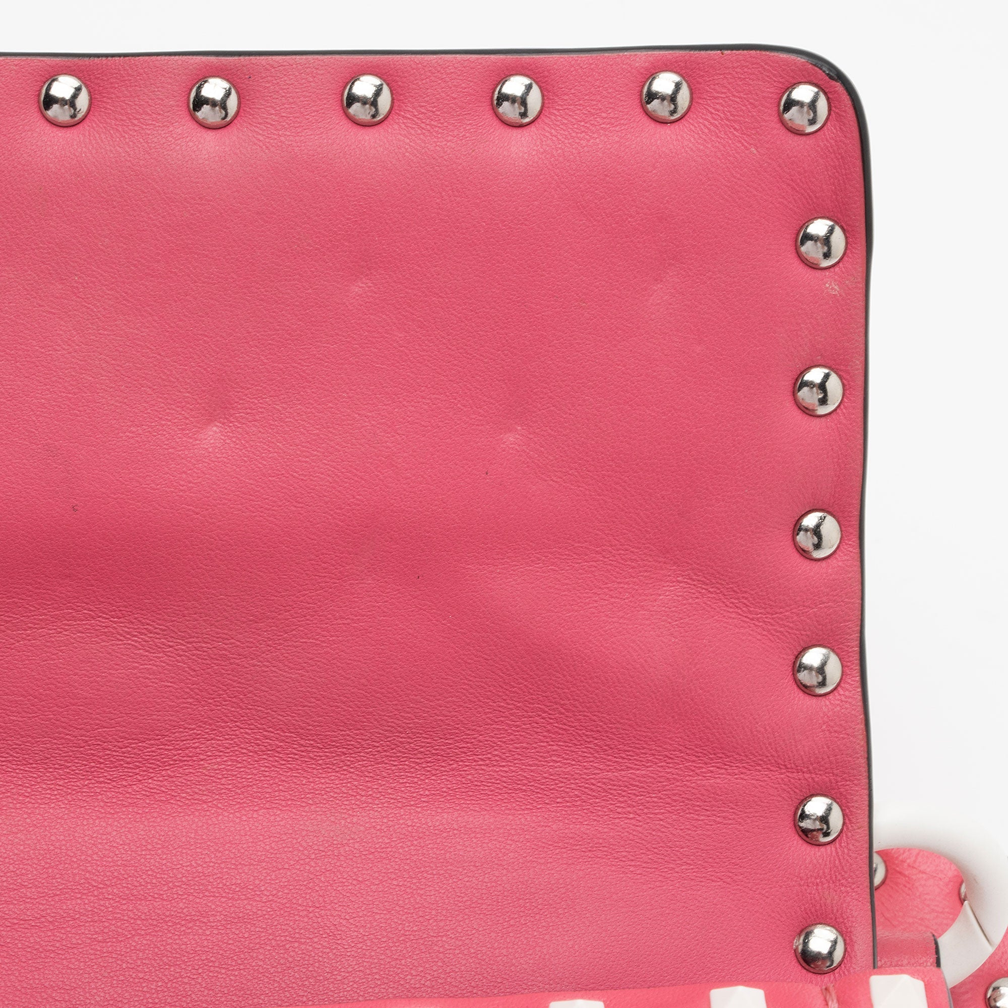 Valentino Calfskin Rockstud Spike Up Shoulder Bag (SHF-FvKLYe)
