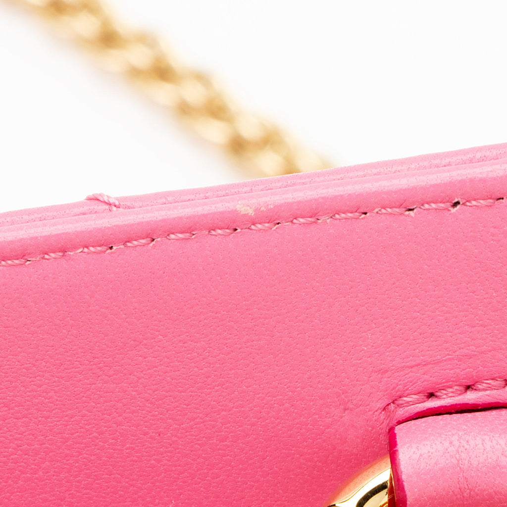 Valentino Calfskin Roman Stud Medium Shoulder Bag