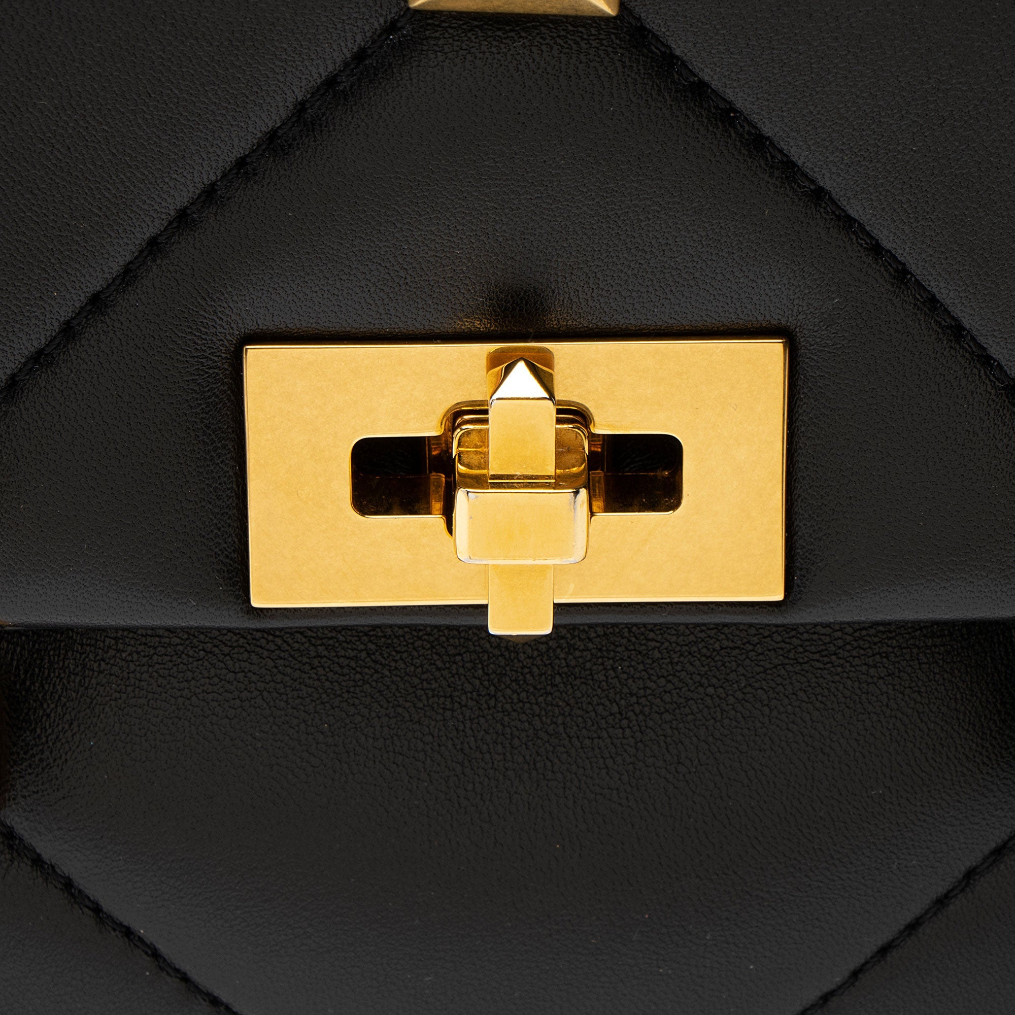 Valentino Calfskin Roman Stud Medium Shoulder Bag