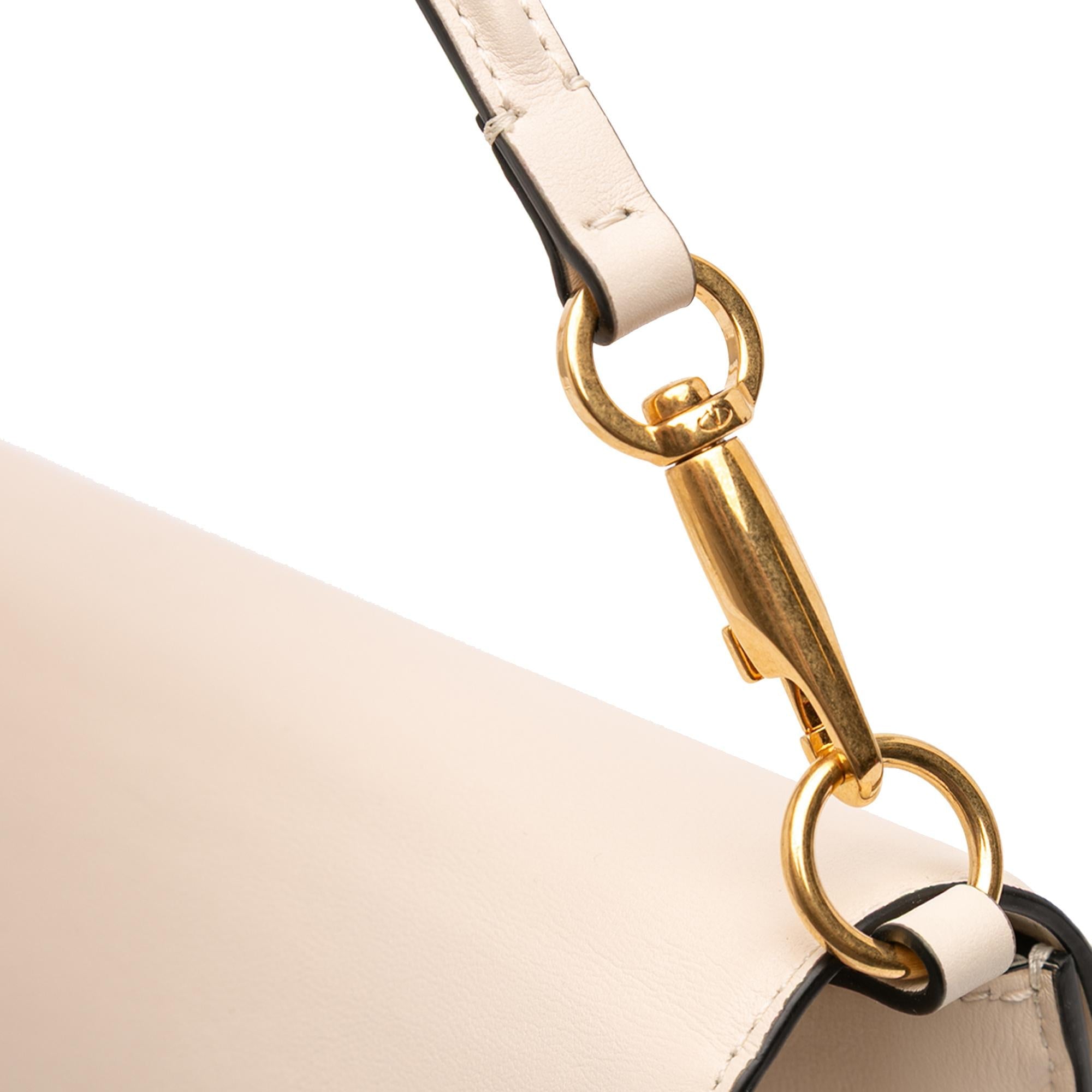 Valentino Calfskin VLogo Loco Satchel