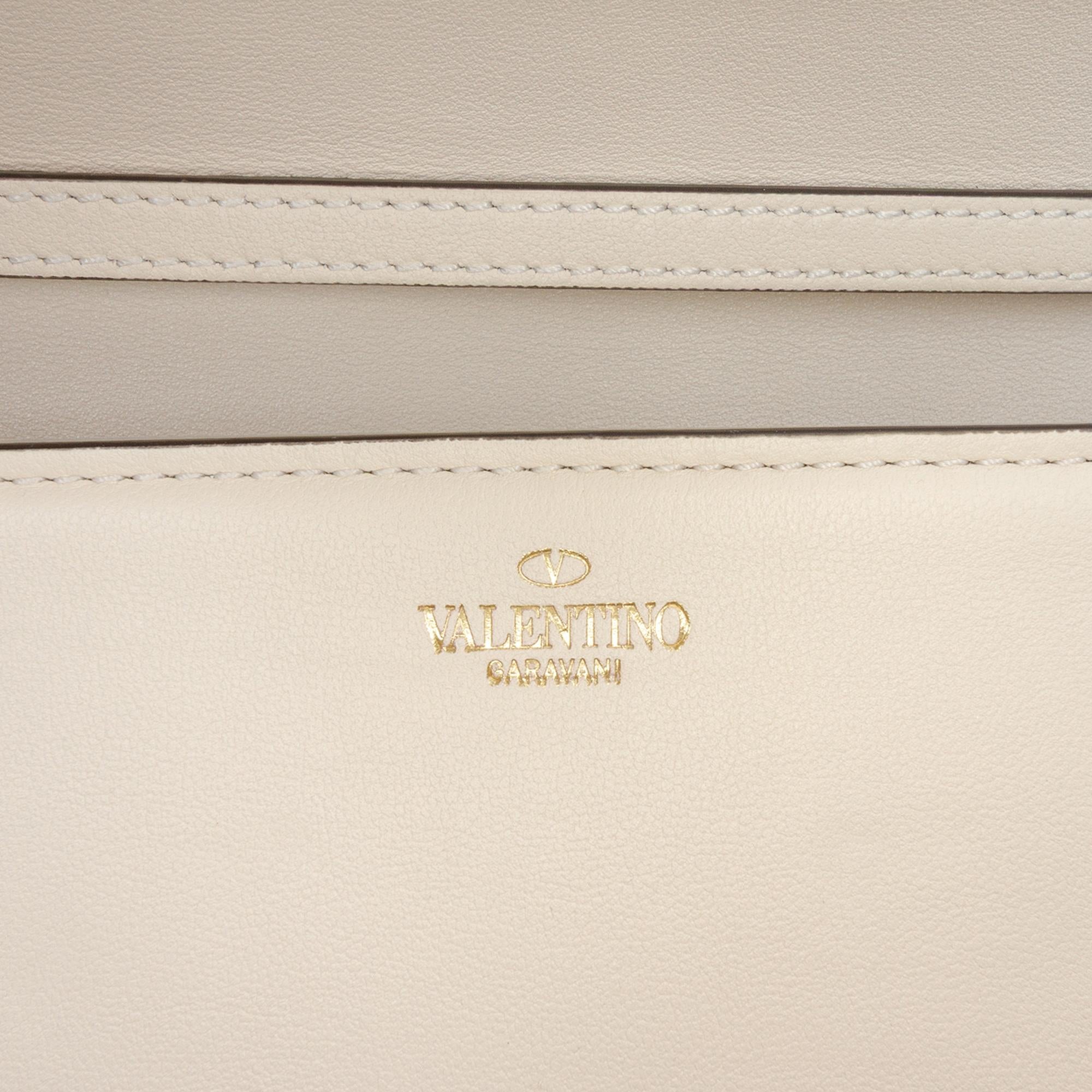 Valentino Calfskin VLogo Loco Satchel