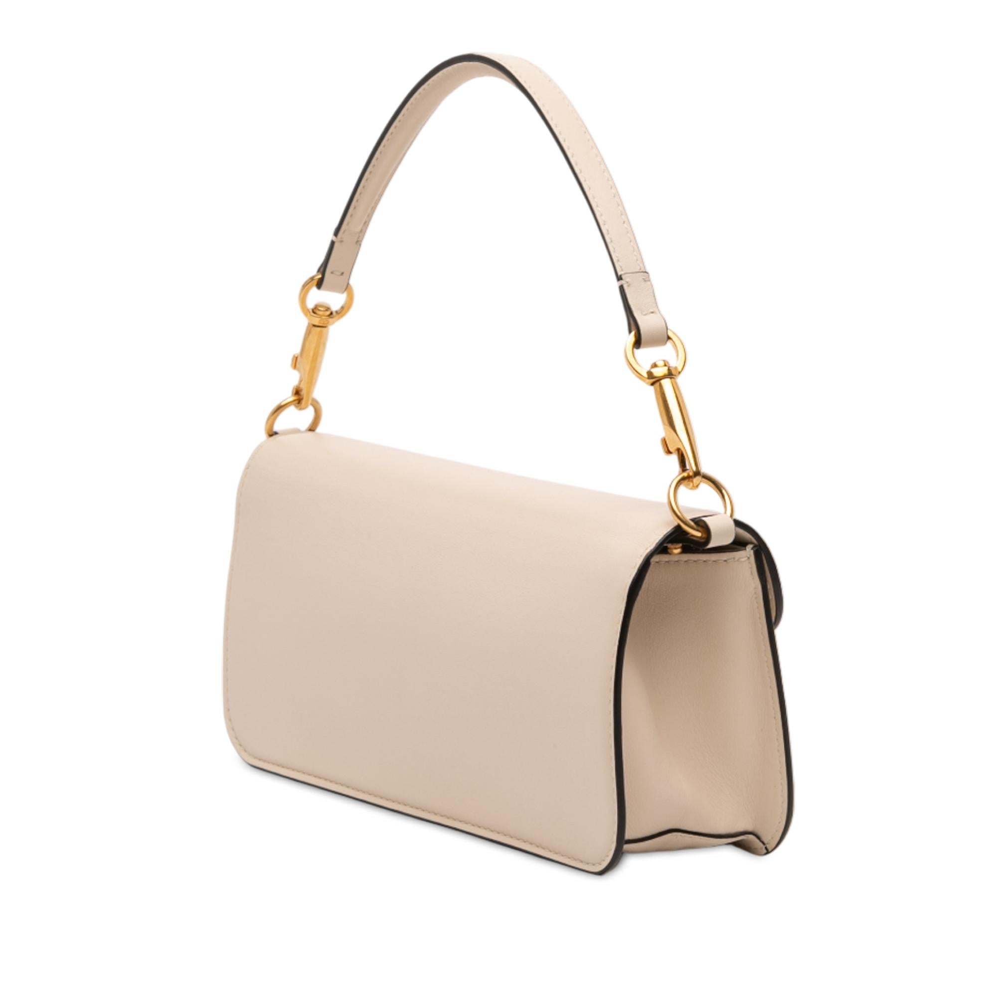 Valentino Calfskin VLogo Loco Satchel