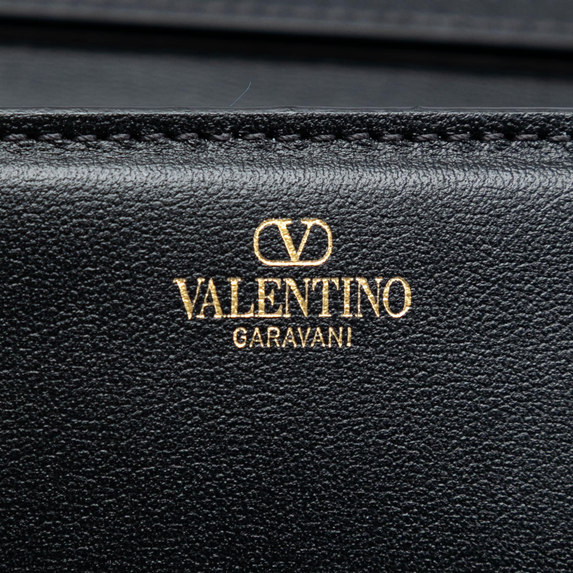 Valentino Calfskin VLogo Loco Satchel