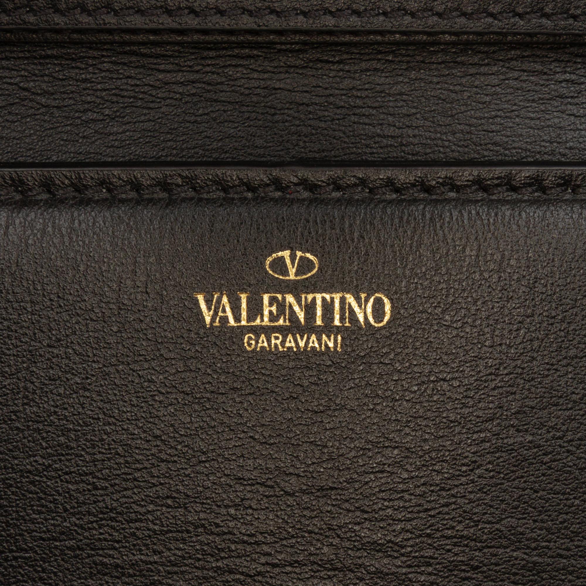 Valentino Calfskin VLogo Loco Satchel