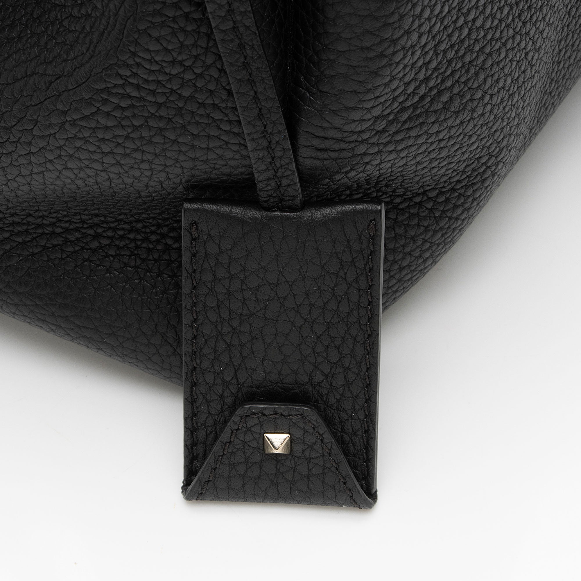 Valentino Grained Calfskin Rockstud Twiny Top Handle (SHF-pZLIQl)