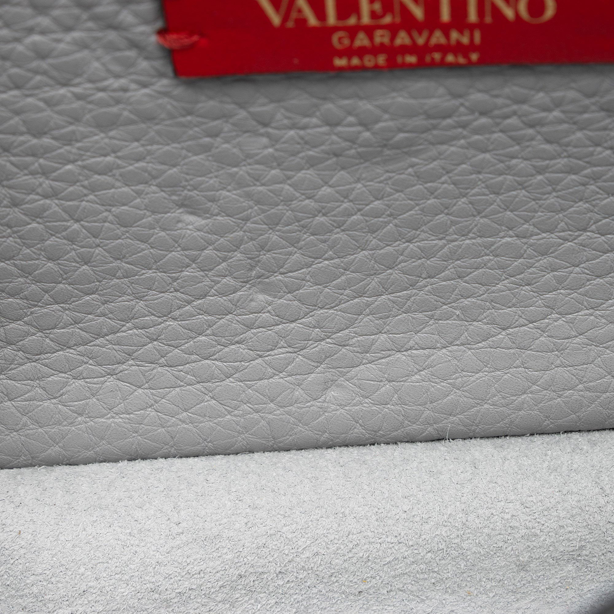Valentino Grainy Calfskin Rockstud Flap Side Slip Crossbody