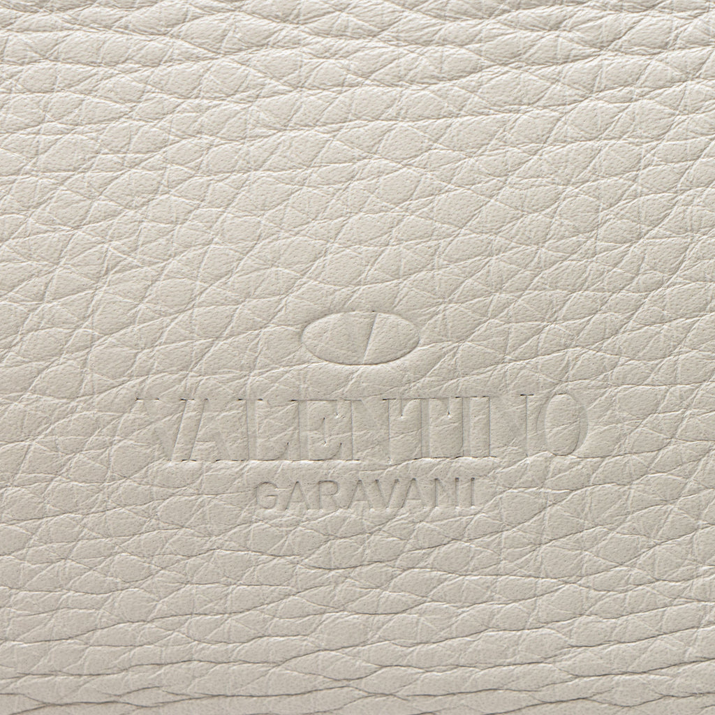 Valentino Grainy Calfskin Rockstud Tote