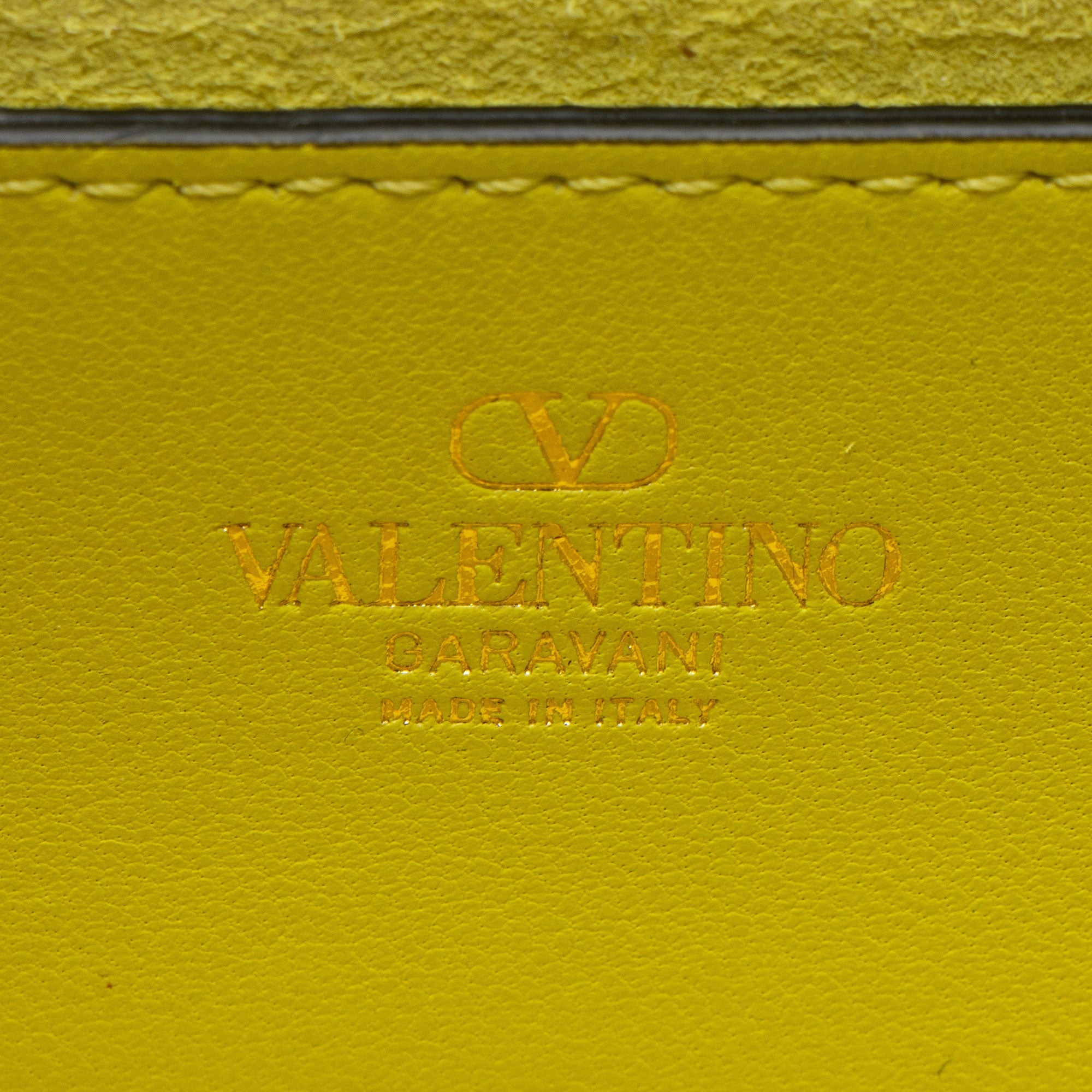 Valentino Lambskin Crystal Embellished Vlogo Loco Small Shoulder Bag