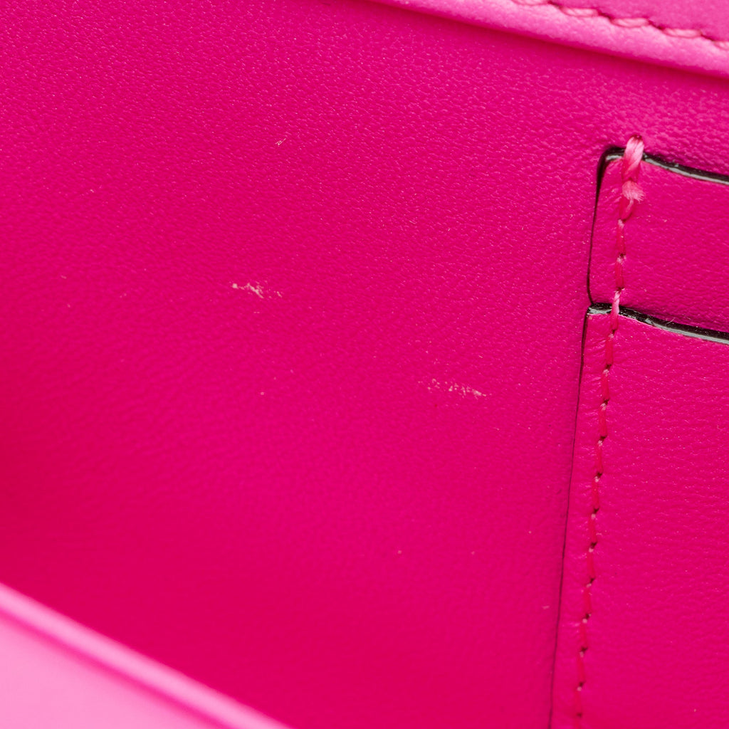 Valentino Lambskin One Stud Clutch