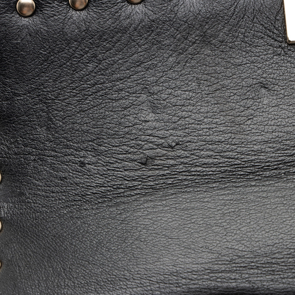 Valentino Lambskin Rockstud Spike Chain Shoulder Bag