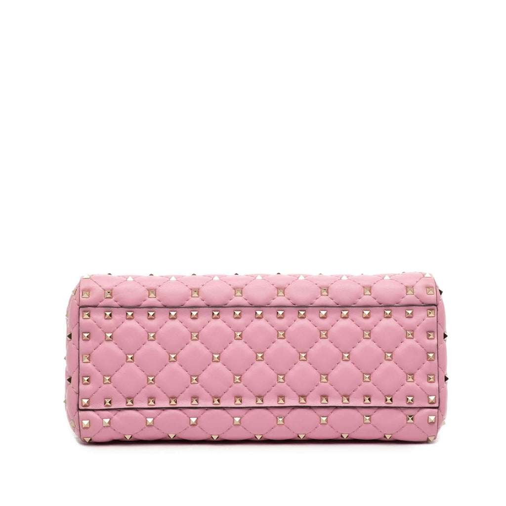 Valentino Lambskin Rockstud Spike Satchel