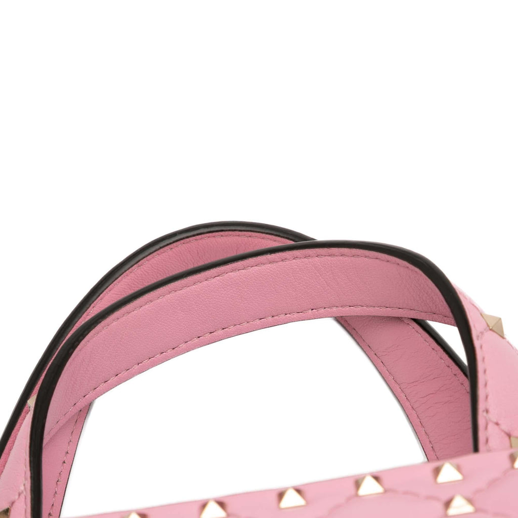 Valentino Lambskin Rockstud Spike Satchel