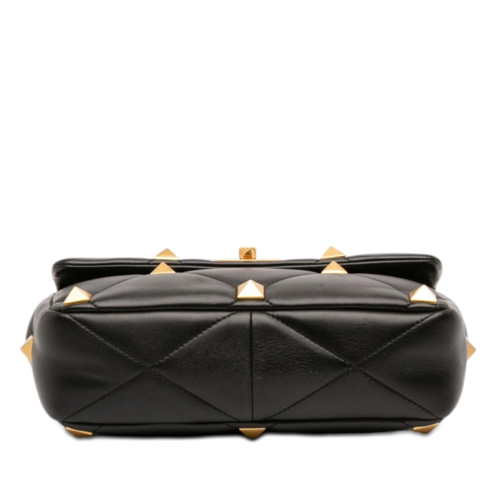 Valentino Large Nappa Roman Stud Satchel