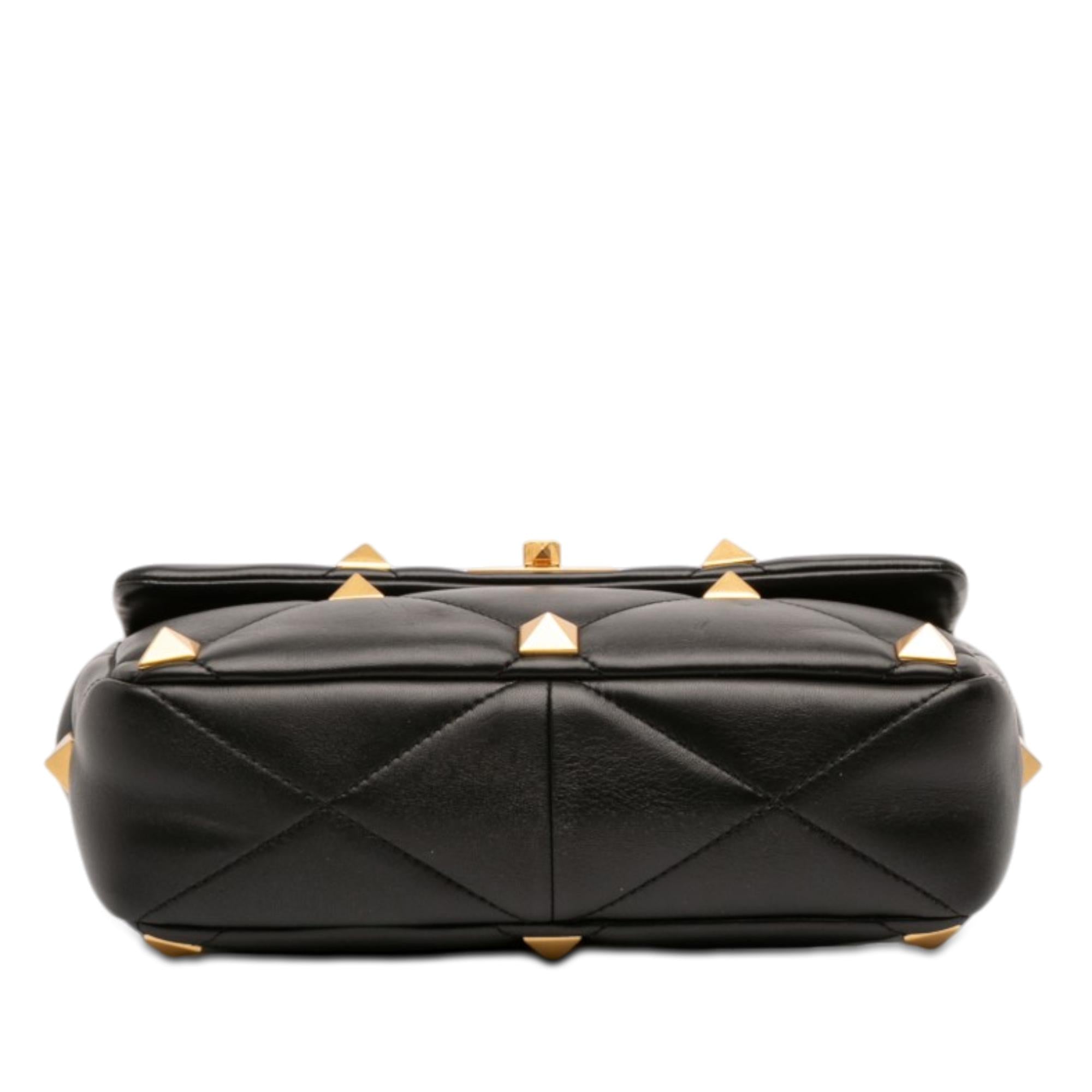 Valentino Large Nappa Roman Stud Satchel