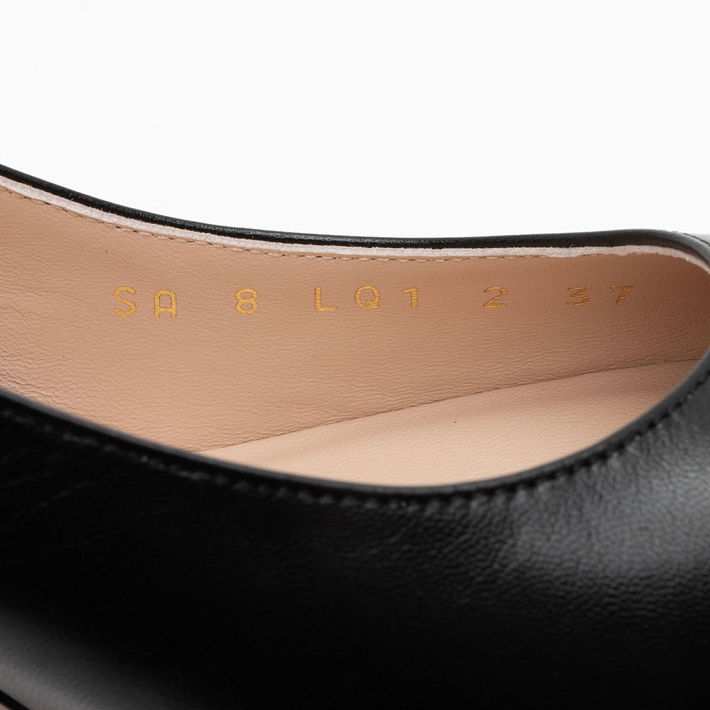 Valentino Leather Bepointy Slingback Pumps - Size 7 / 37