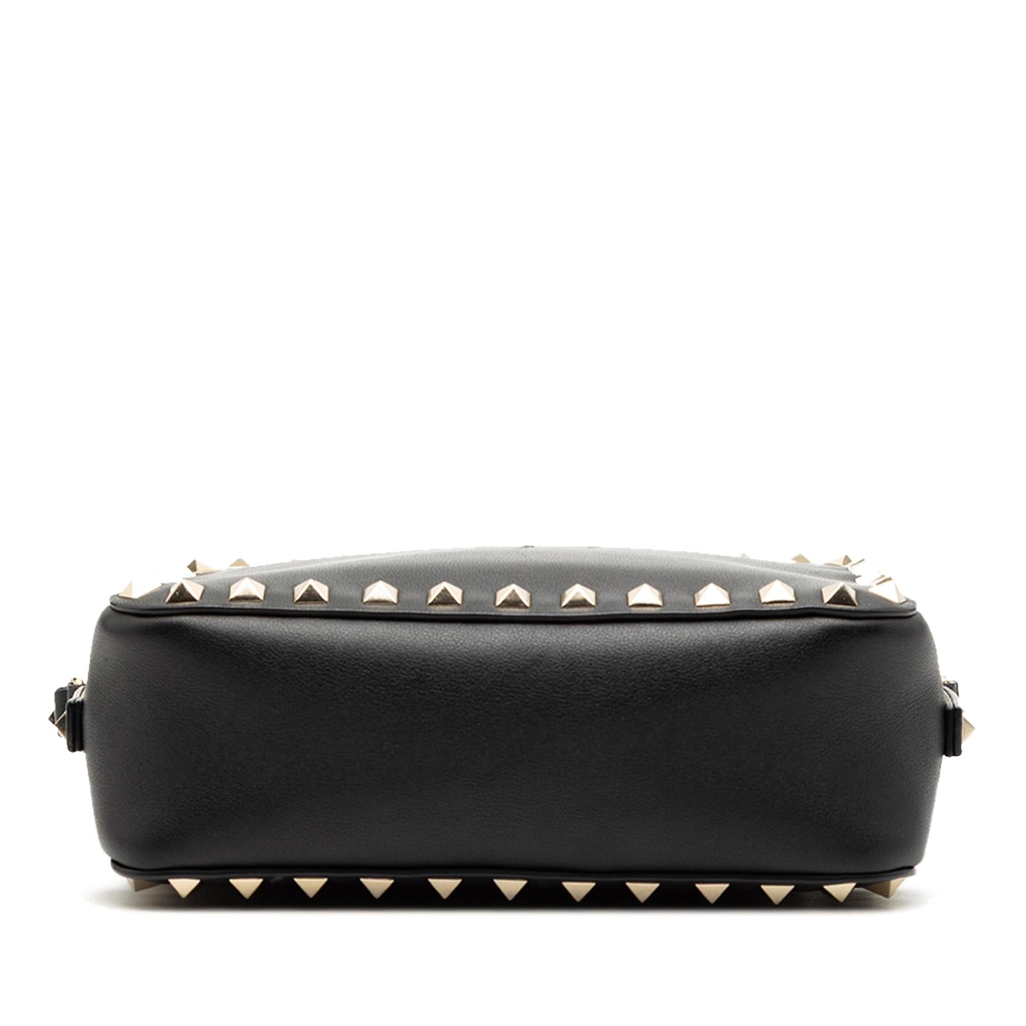 Valentino Leather Rockstud Camera Bag