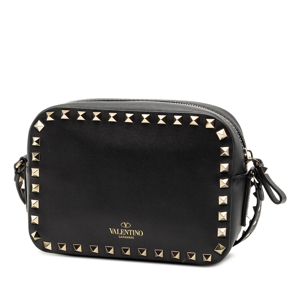 Valentino Leather Rockstud Camera Bag