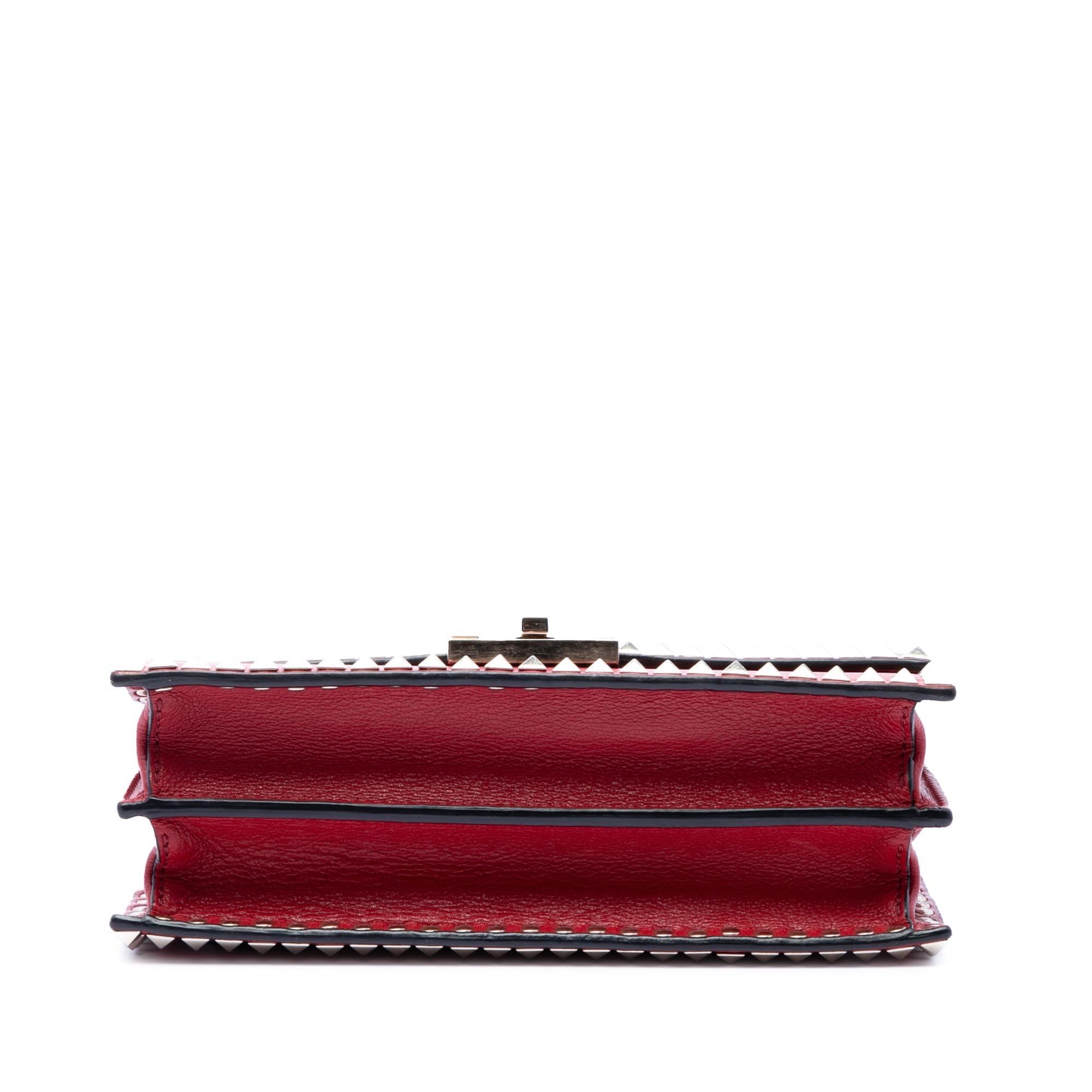Valentino Leather Rockstud No Limit Satchel