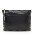 Valentino Leather Rockstud Oversized Clutch