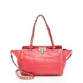 Valentino Leather Rockstud Small Tote