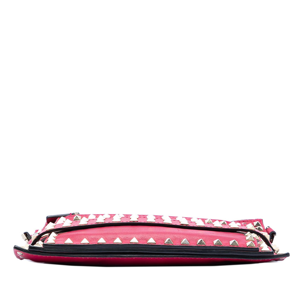 Valentino Leather Rockstud Triple Zip Crossbody