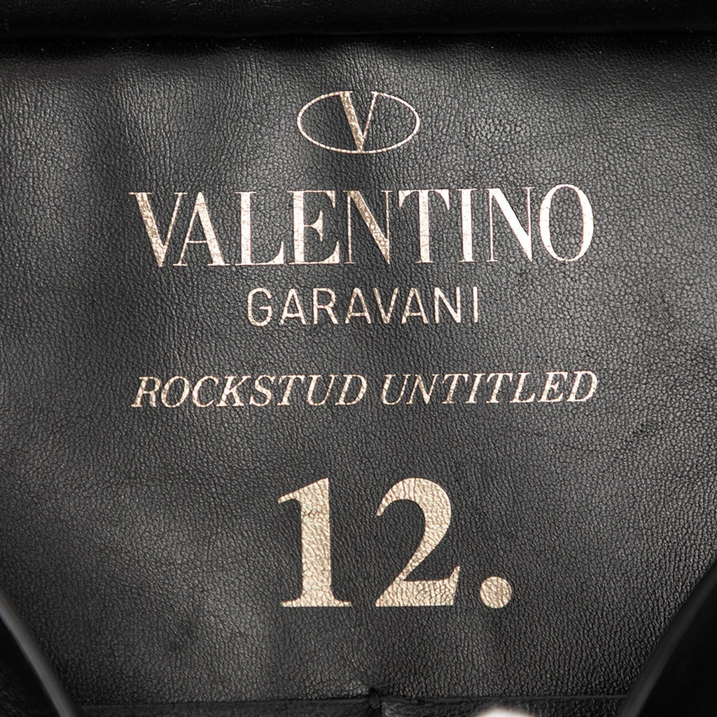 Valentino Leather Rockstud Untitled Envelope Clutch