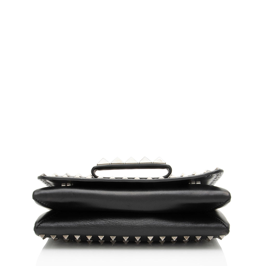 Valentino Leather Studded Va Va Voom Shoulder Bag