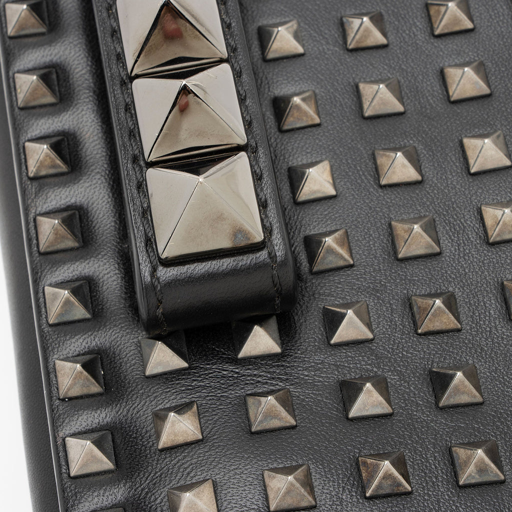Valentino Leather Studded Va Va Voom Shoulder Bag