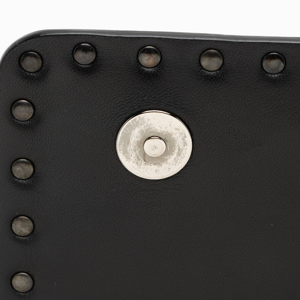 Valentino Leather Studded Va Va Voom Shoulder Bag