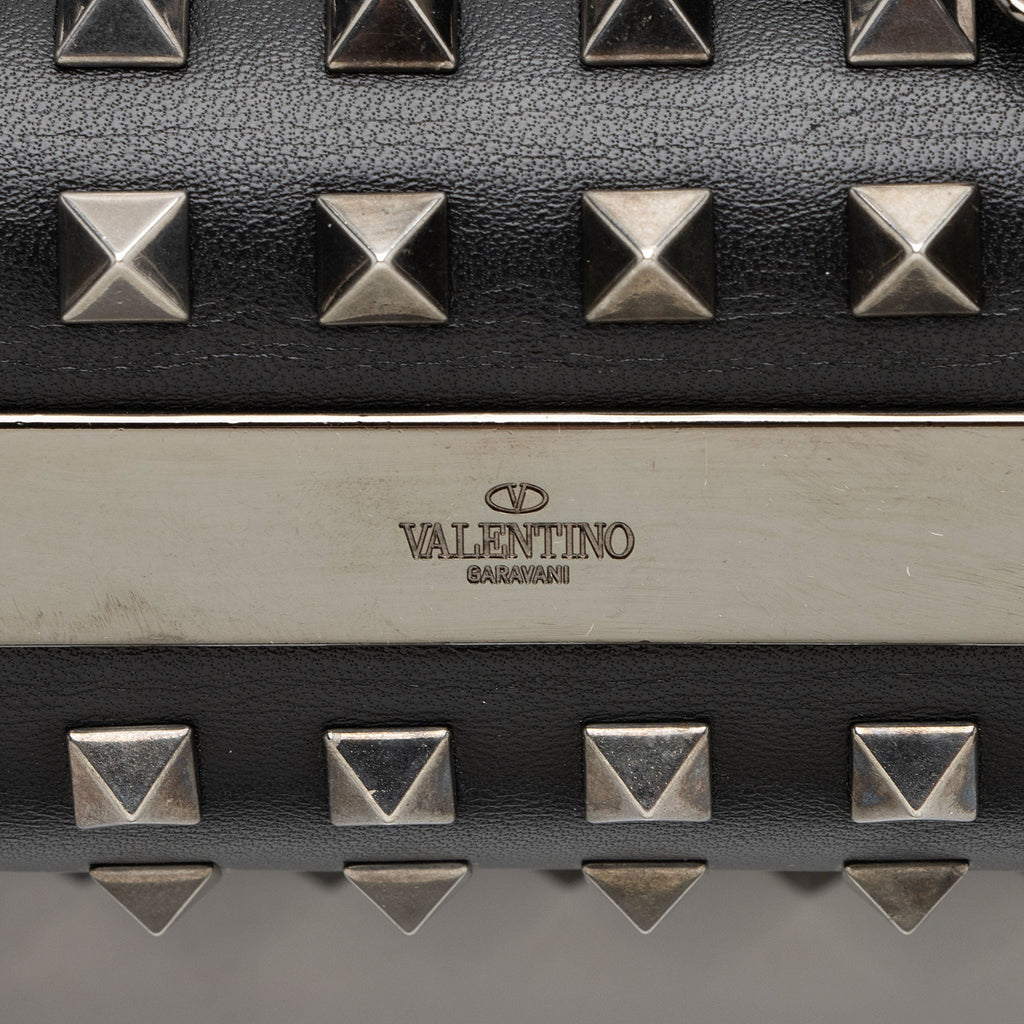 Valentino Leather Studded Va Va Voom Shoulder Bag
