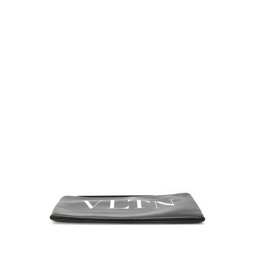 Valentino Leather VLTN Clutch