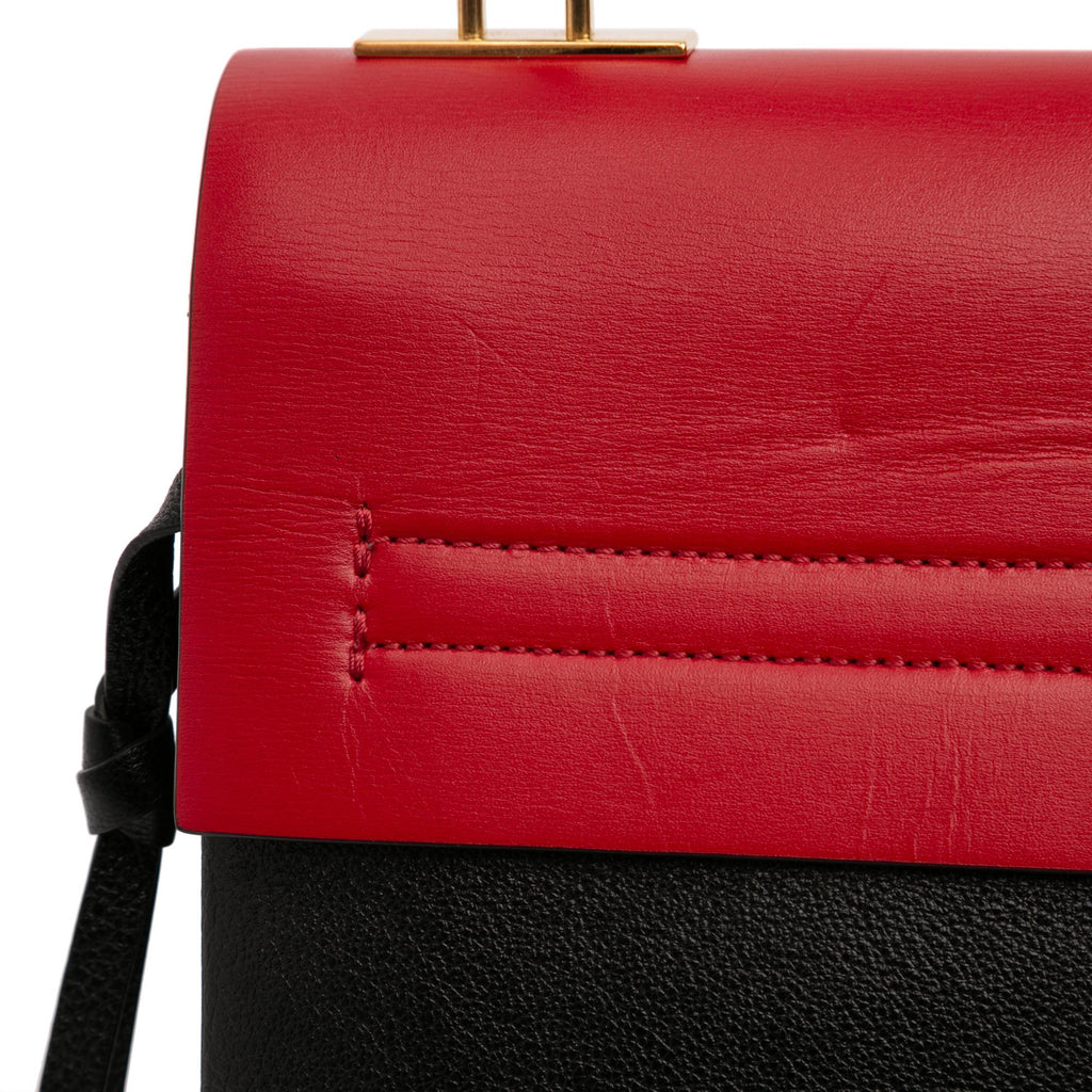 Valentino Medium Colorblock Calfskin Vring Shoulder Bag