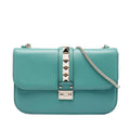 Valentino Medium Leather Rockstud Glam Lock Crossbody