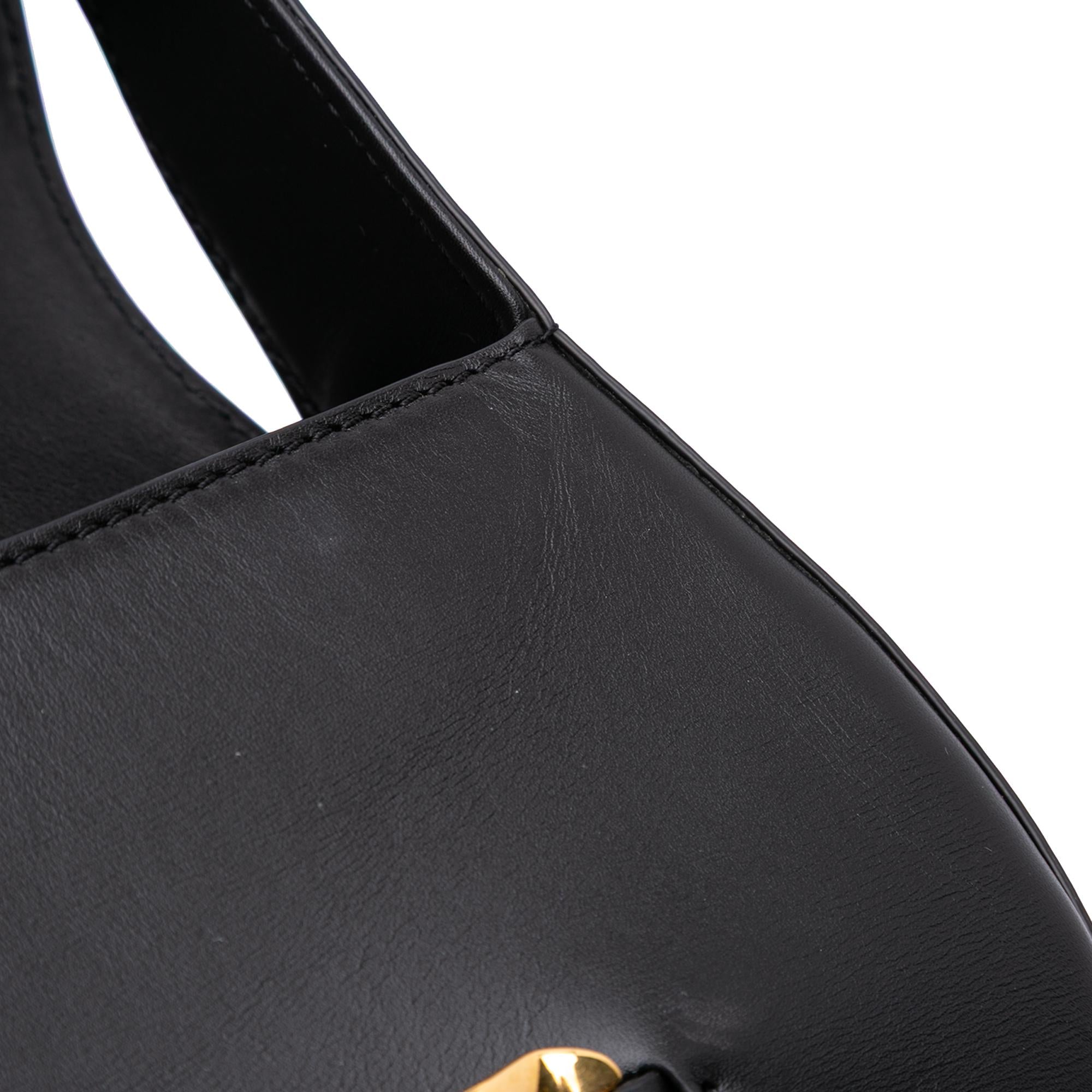 Valentino Medium Leather Vlogo Chain Shoulder Bag